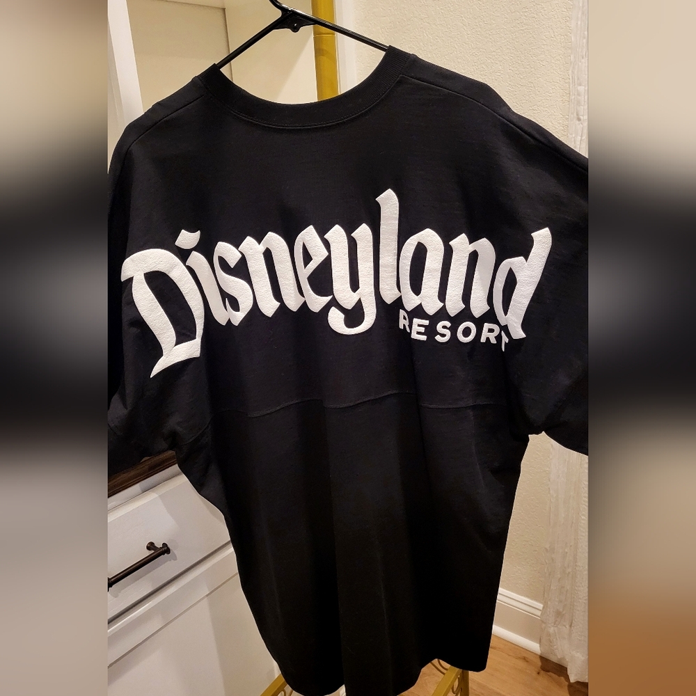 Disney Black Spirit Jersey with White Logo